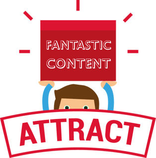 attract customers with great content
