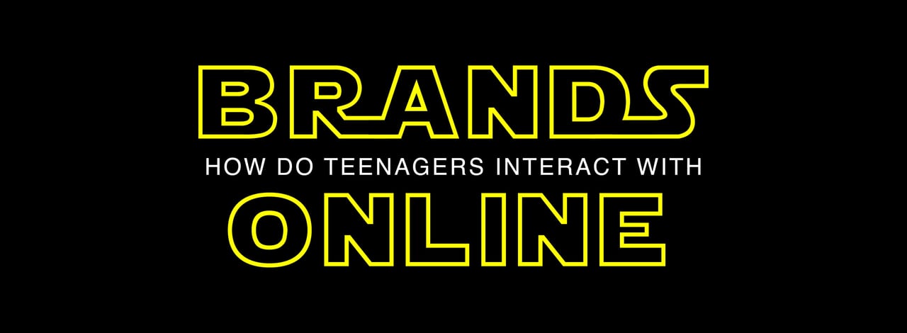 How do Teenagers Interact with Brands Online?